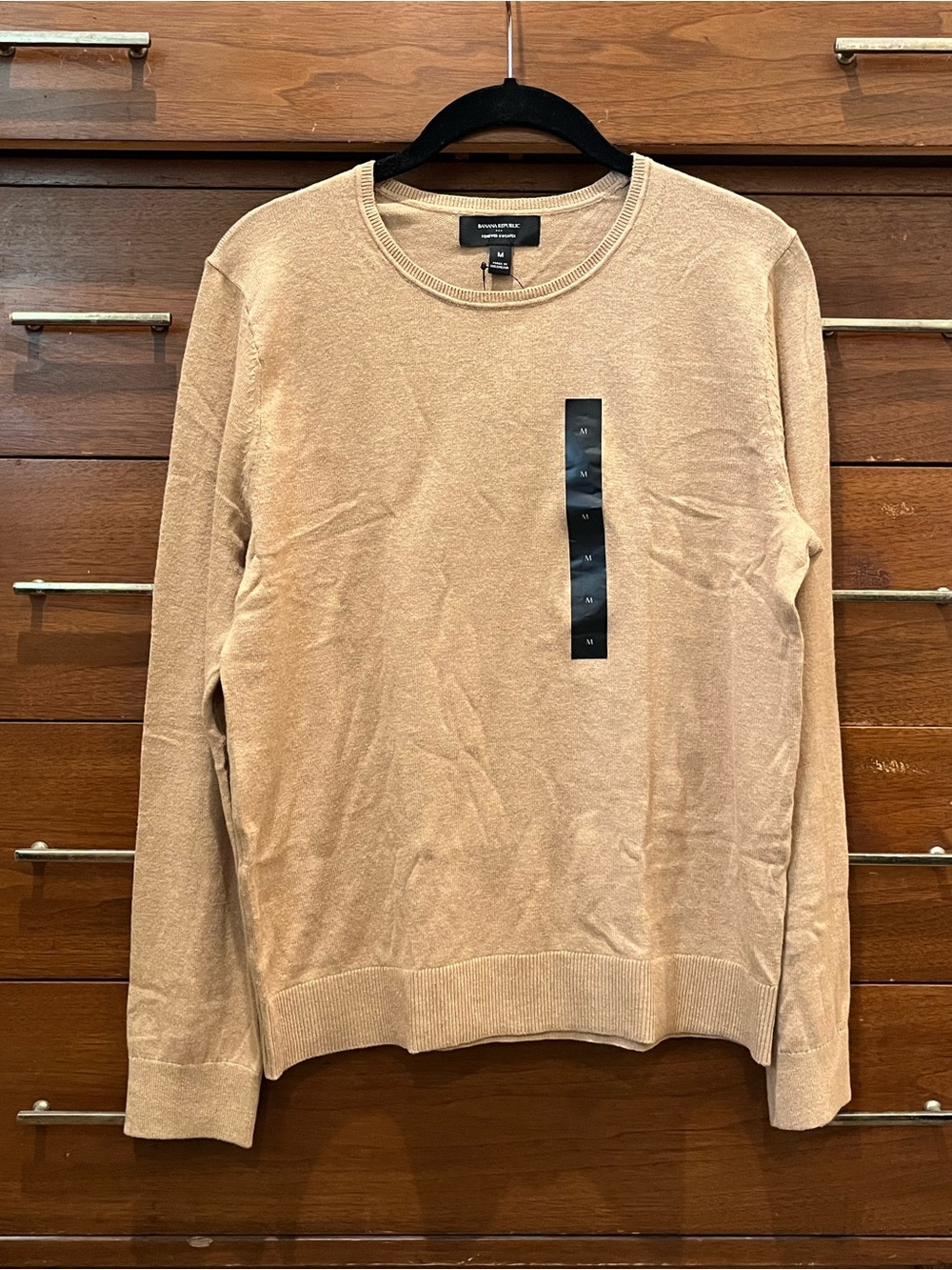 Banana Republic Crewneck Sweater in Camel
